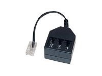 Helos Telefonadapter - RJ-45 4-PIN M zu TAE-NFN W - Adattatore - Rete