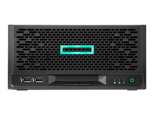 HPE ProLiant MicroServer Gen10+ v2 Tower Xeon E-2314 4-Core 2.8GHz 2x16GB-U 2xLFF