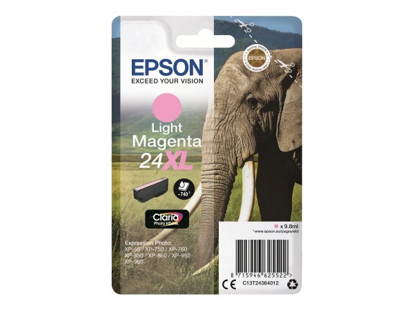 Epson 24XL - 9.8 ml - XL - light magenta