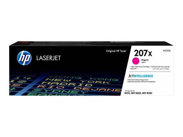 HP Cartuccia toner magenta originale LaserJet 207X ad alta capacità - 2450 pagine - Magenta - 1 pz