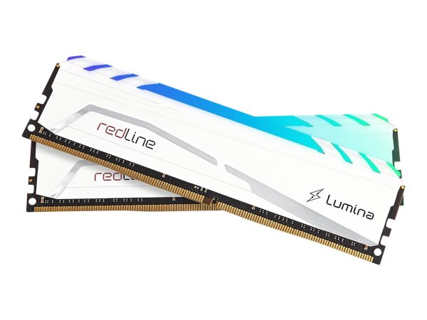 Mushkin Redline Lumina - 16 GB - 2 x 8 GB - DDR4 - 3600 MHz - 288-pin DIMM - Bianco