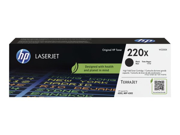 HP Cartuccia toner originale nero LaserJet 220X - 7500 pagine - Nero - 1 pz