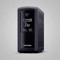 CyberPower Systems CyberPower Tracer III VP1000ELCD-FR - A linea interattiva - 1 kVA - 550 W - Sinus