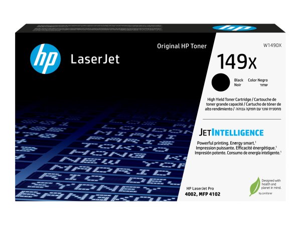 HP Cartuccia toner nero originale LaserJet 149X ad alta capacità - 9500 pagine - Nero - 1 pz