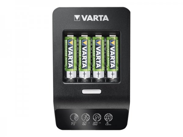 Varta LCD ULTRA FAST CHARGER+ - 0,25 Std. Batterieladegerät - (für 4xAA/AAA)