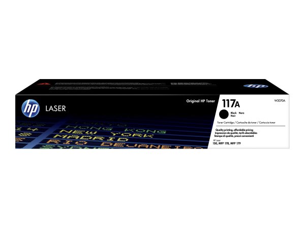 HP 117A - Black - original - toner cartridge (W2070A)