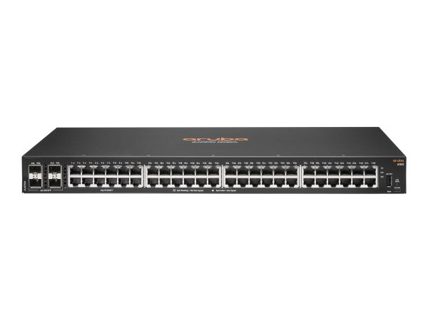 HPE 6100 48G 4SFP+ - Gestito - L3 - Gigabit Ethernet (10/100/1000) - Montaggio rack - 1U