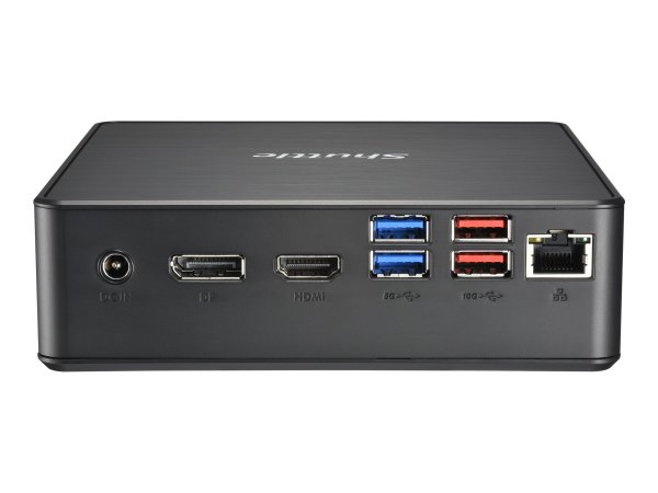 Shuttle NC40U - 0.84L sized PC - Mini PC barebone - Intel SoC - DDR4-SDRAM - PCI Express - Serial AT