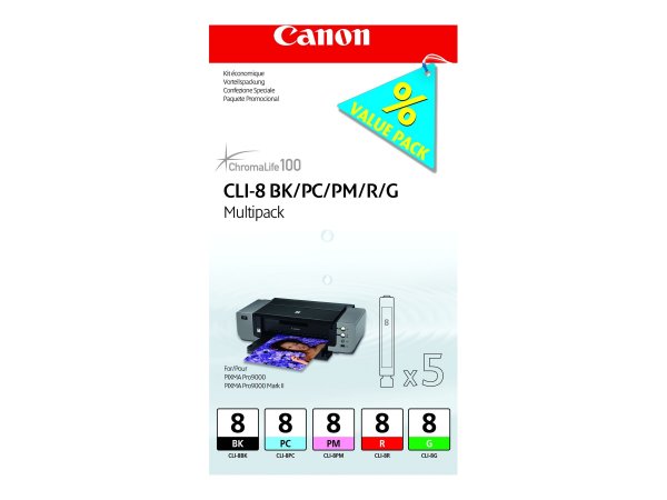 Canon CLI Value Pack 8 Multipack