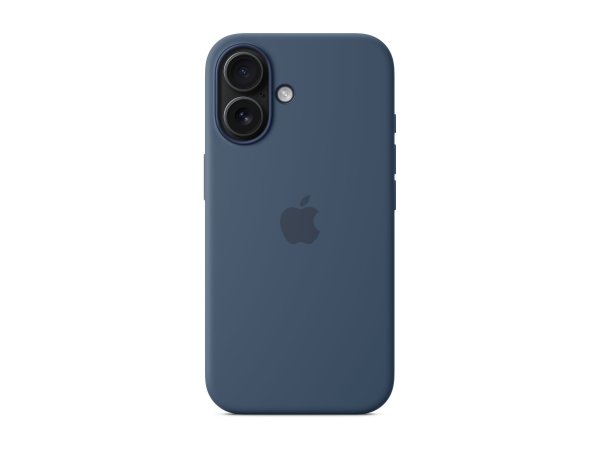 Apple iPhone 16 Silicone Case with MagSafe - Denim