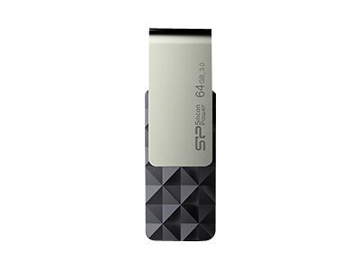 Silicon Power Blaze B30 - 64 GB - USB tipo A - 3.2 Gen 1 (3.1 Gen 1) - Senza coperchio - 14,8 g - Ne