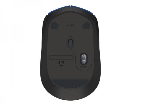 Logitech M171 - Maus - rechts- und linkshändig - kabellos - 2.4 GHz - kabelloser Empfänger (USB)